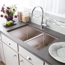 Native Trails CPK575 - Cocina Duet Kitchen SInk in Brushed Nickel