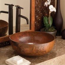 Native Trails CPS363 - Maestro Round Bathroom Sink in Tempered Copper