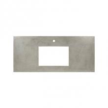 Native Trails NSV48-PR1 - 48'' Native Stone Vanity Top in Pearl- Rectangle with Single Hole Cutout