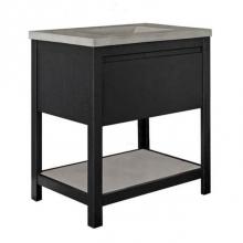 Native Trails VNO308-A - 30'' Solace Vanity in Midnight Oak with Ash Shelf