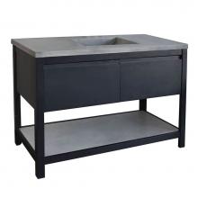 Native Trails VNO488 - 48'' Solace Vanity in Midnight Oak - Top sold separately