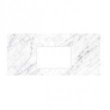 Native Trails VNT36-CR - 36'' Carrara Vanity Top - Rectangle with 8'' Widespread Cutout