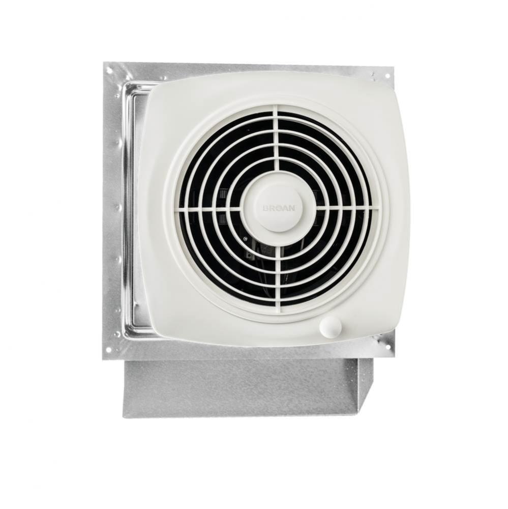 Broan 509S 200 CFM Through-Wall Ventilation Fan for Garage, Kitchen, Laundry and Rec Rooms, 8.5 So