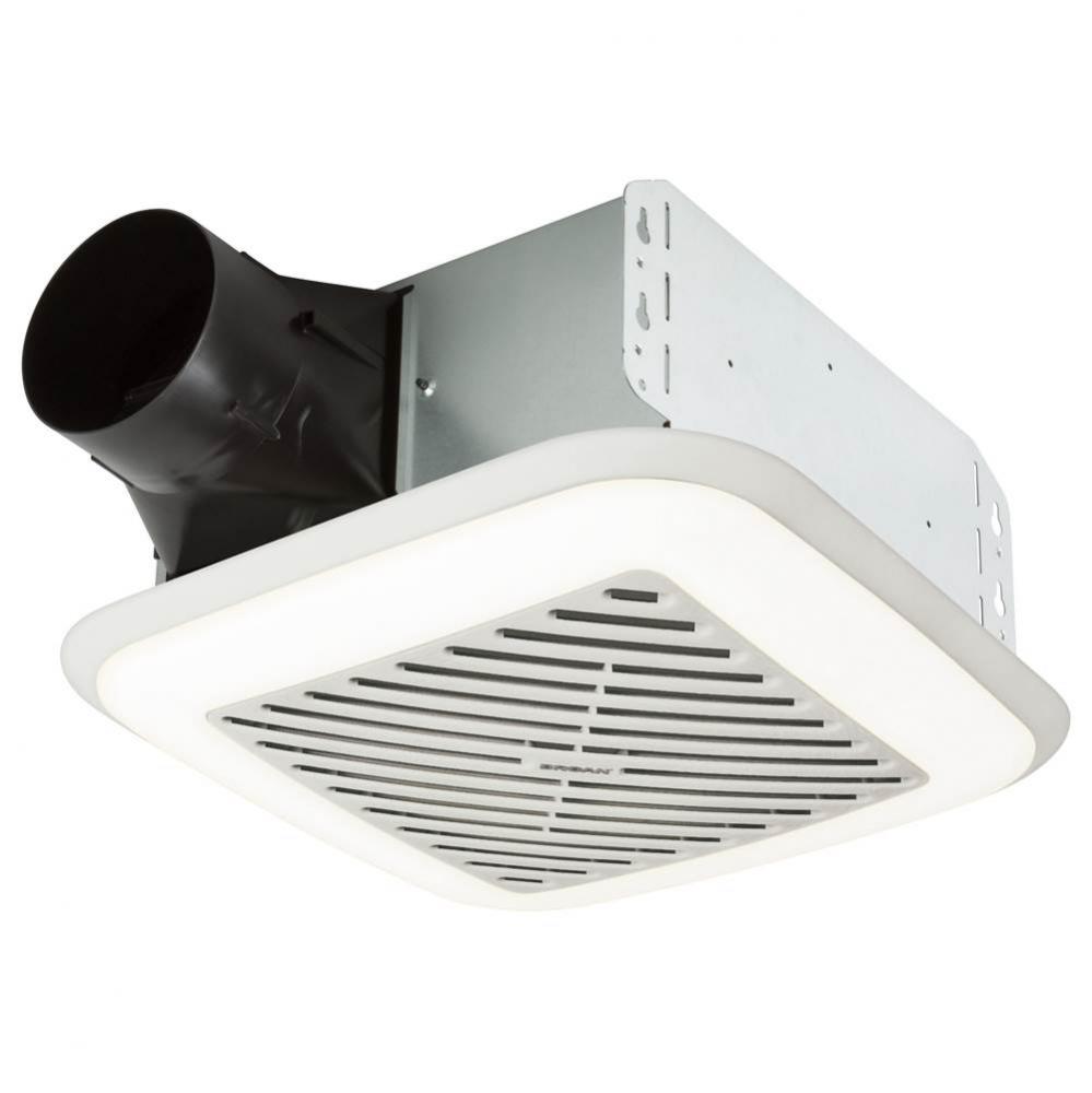 Flex Series 110 CFM Ventilation Fan with Soft Surround LED Lighting Technology, 1.5 Sones, ENERGY