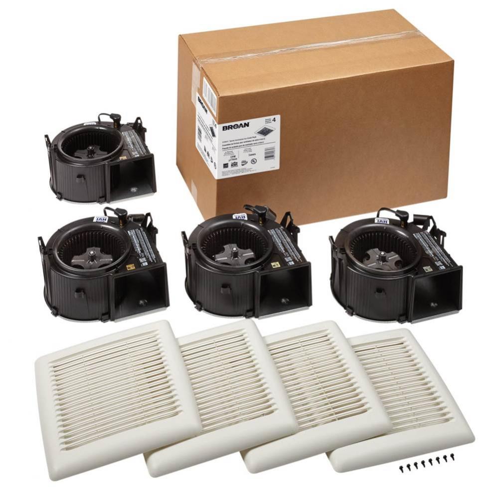 Broan Flex™ Series 50 CFM 0.5 Sone Ventilation Fan Finish Pack Energy Star®