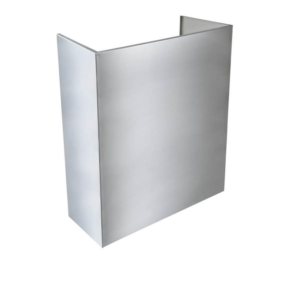 Optional Standard Depth Flue Cover for EPD61 Series Range Hood in Stainless Steel