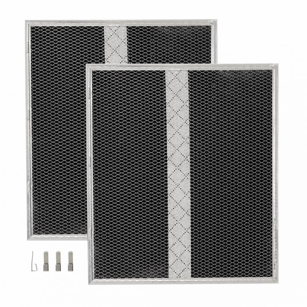 Broan-NuTone Replacement Charcoal Filter (XC) for Ductless Range Hood Dual Filter Models (2-Pack)