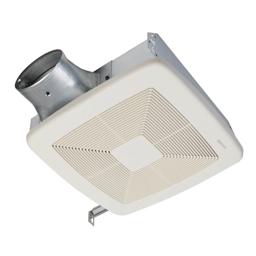 Lo-Profile 50/80/100 Selectable CFM Bathroom Exhaust Vent Fan, ENERGY STAR®