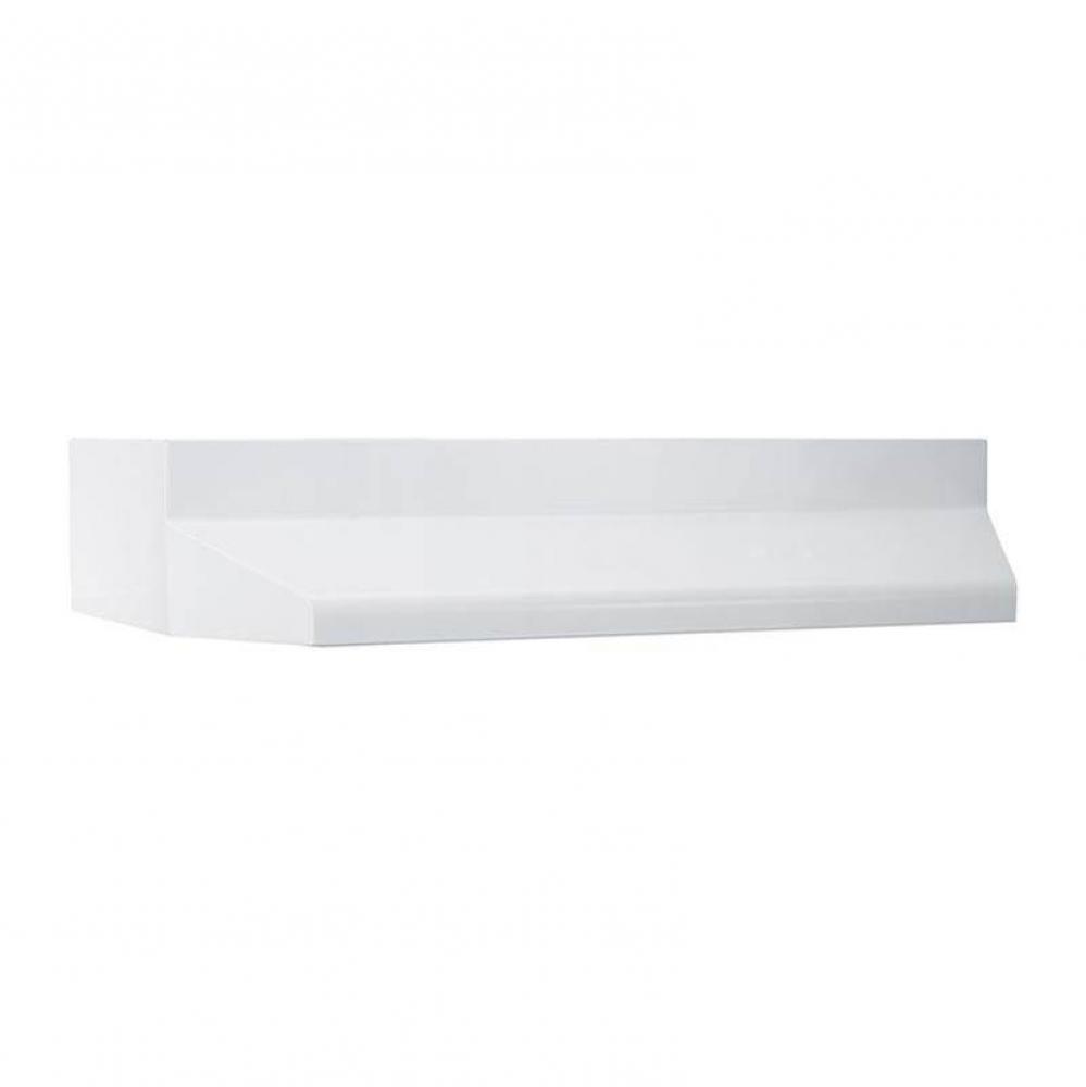 White Range Hood Shell