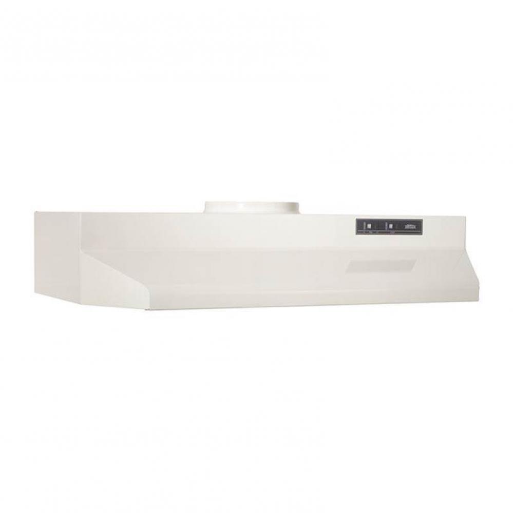 Almond Range Hood (with damper)