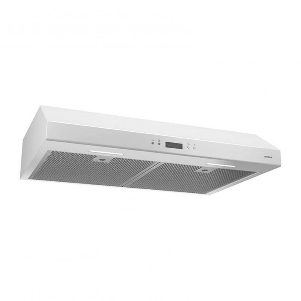 White Range Hood