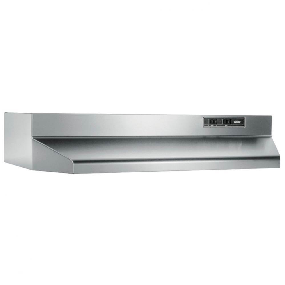 24'', Stainless Steel, Under-Cabinet Hood, 160 cfm