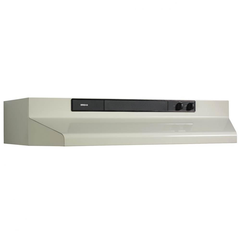 30'' 220 cfm Bisque Under-Cabinet Range Hood