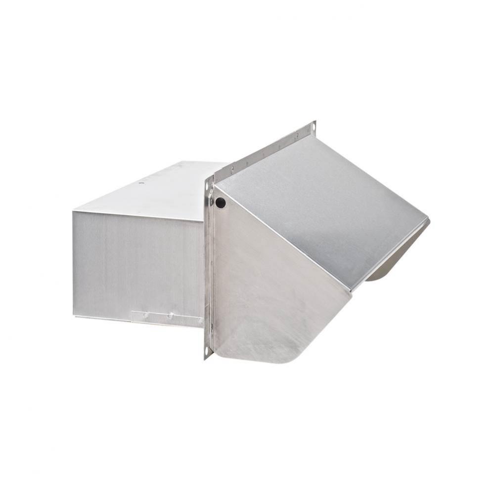 Wall Cap for 3-1/4'' x 10'' Duct for Range Hoods and Bath Ventilation Fans