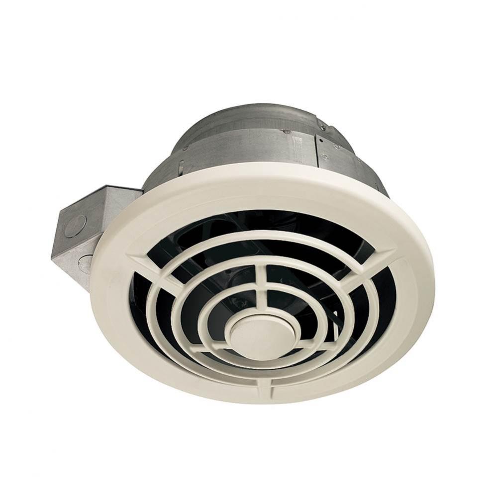 NuTone 210 cfm Ceiling Mount Utility Ventilation Fan with Vertical Discharge, 6.5 Sones