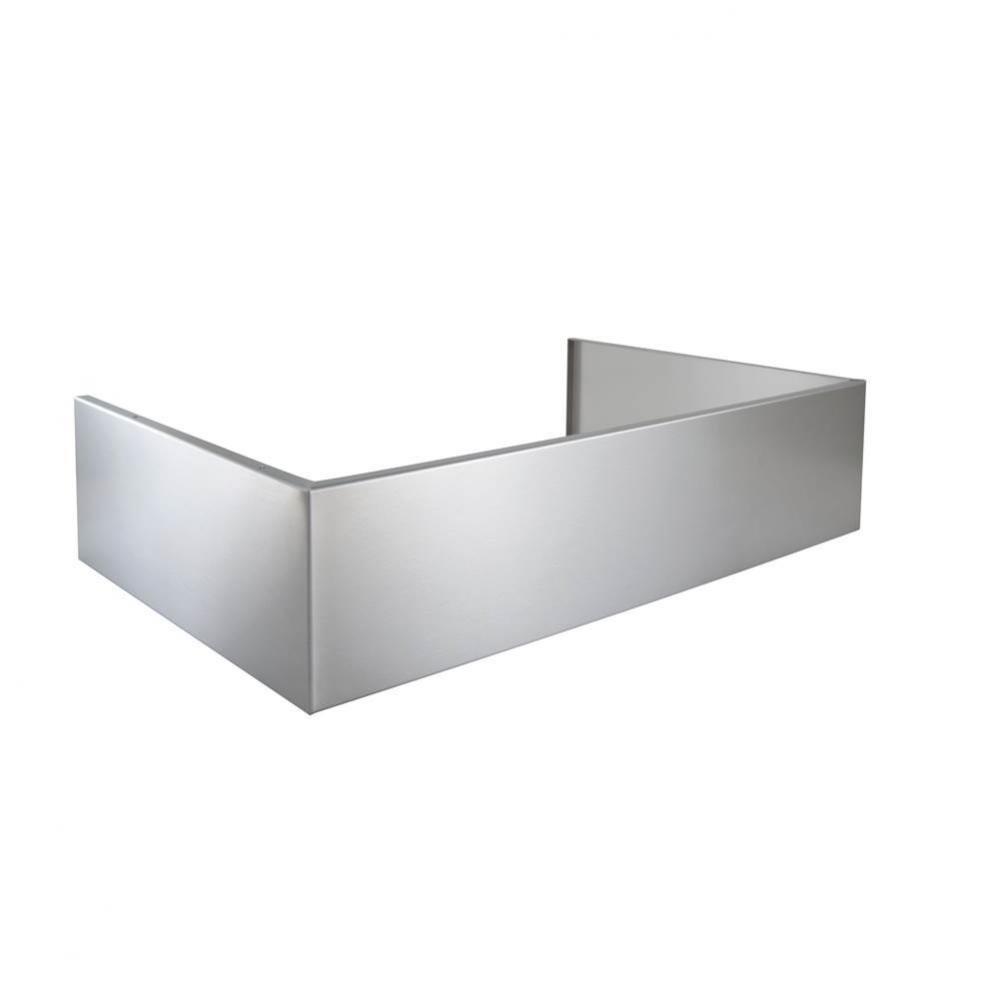 Optional Extended Depth Flue Cover for EPD61 Series Range Hoods in Stainless Steel