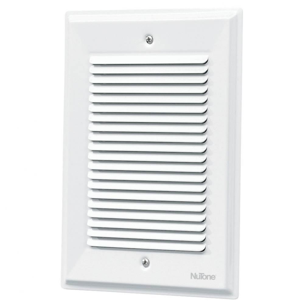 Decorative Wired Door Chime, 5-5/8'' w x 7-7/8'' h, in White