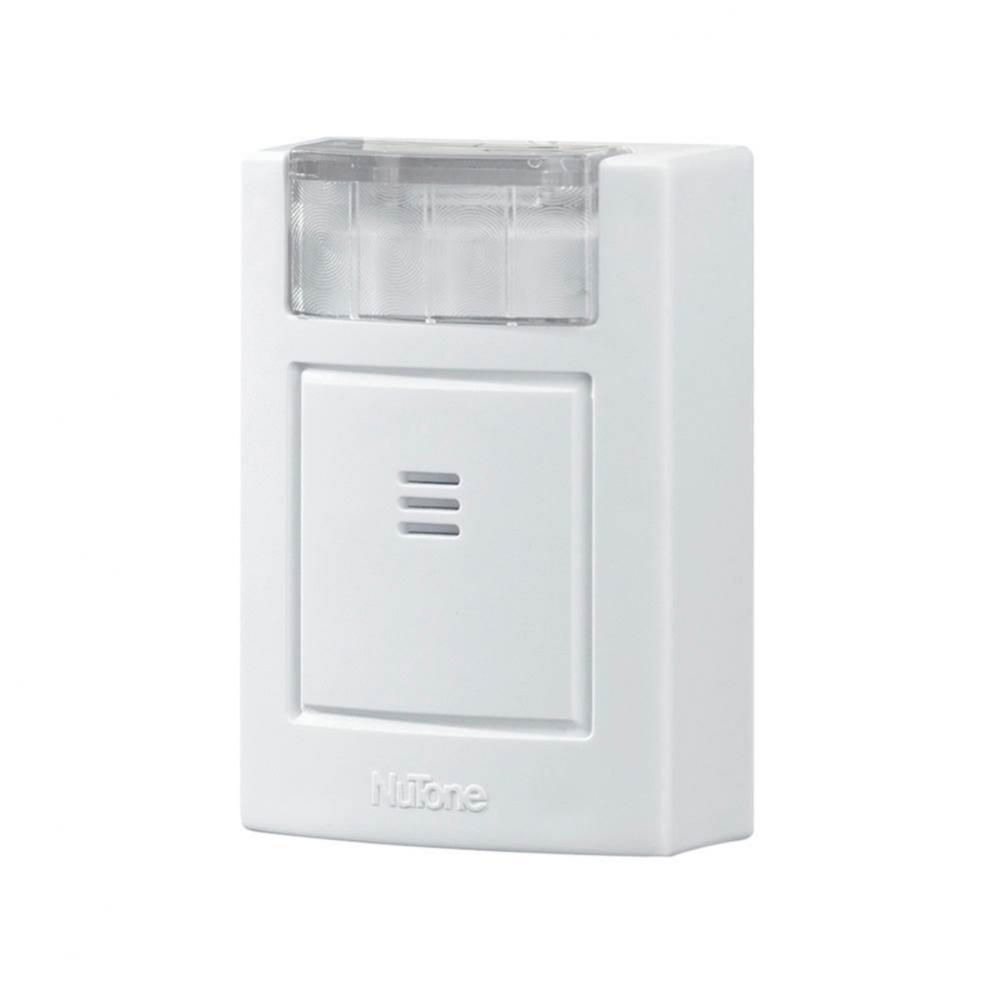 Plug-In Door Chime with Strobe Light, 3-3/4'' w x 4-1/2'' h x 1-5/8'&apos