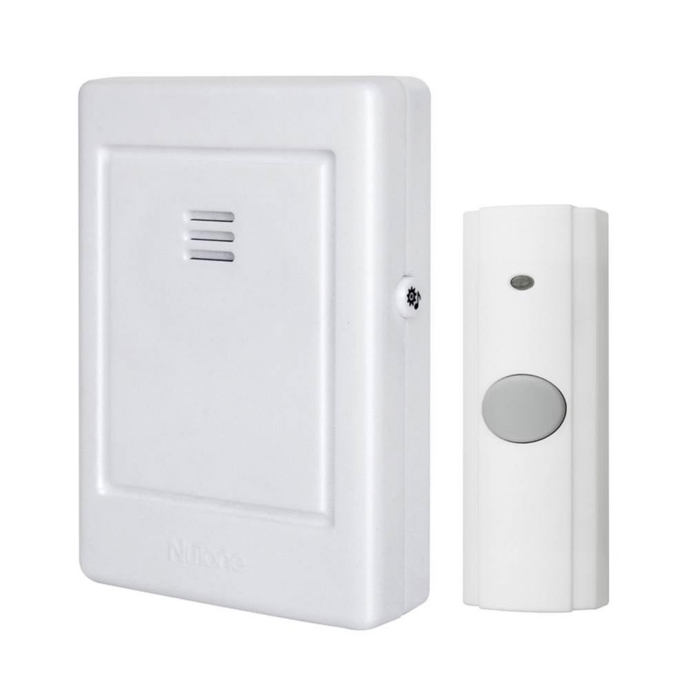 Wireless Door Chime Kit, 2-3/4'' w x 4-1/4'' h x 1'' d