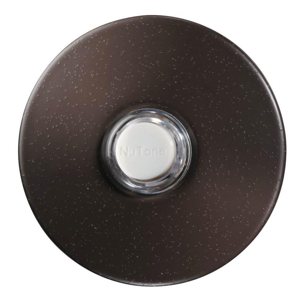 Round Stucco Pushbutton, 2-1/2'' diameter in Oil-Rubbed Bronze