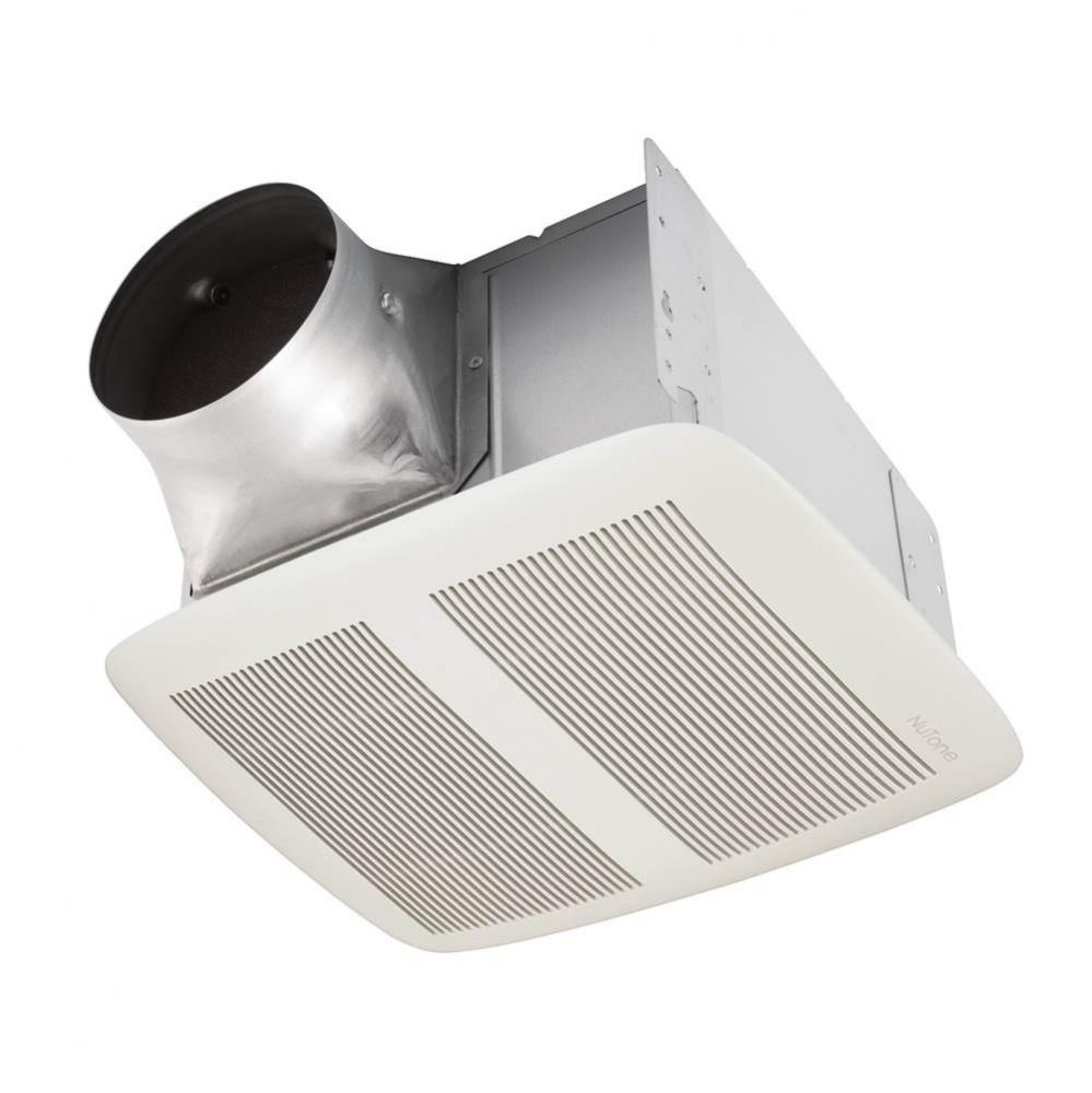 NuTone QTXE 150 cfm Ventilation Fan with White Grille, 1.4 Sones Energy Star Certified