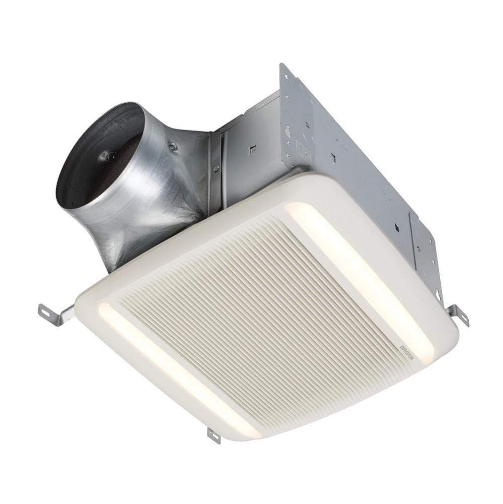 Broan QTDC Series  110-150 CFM Bathroom Exhaust Fan w/ LED, ENERGY STAR®