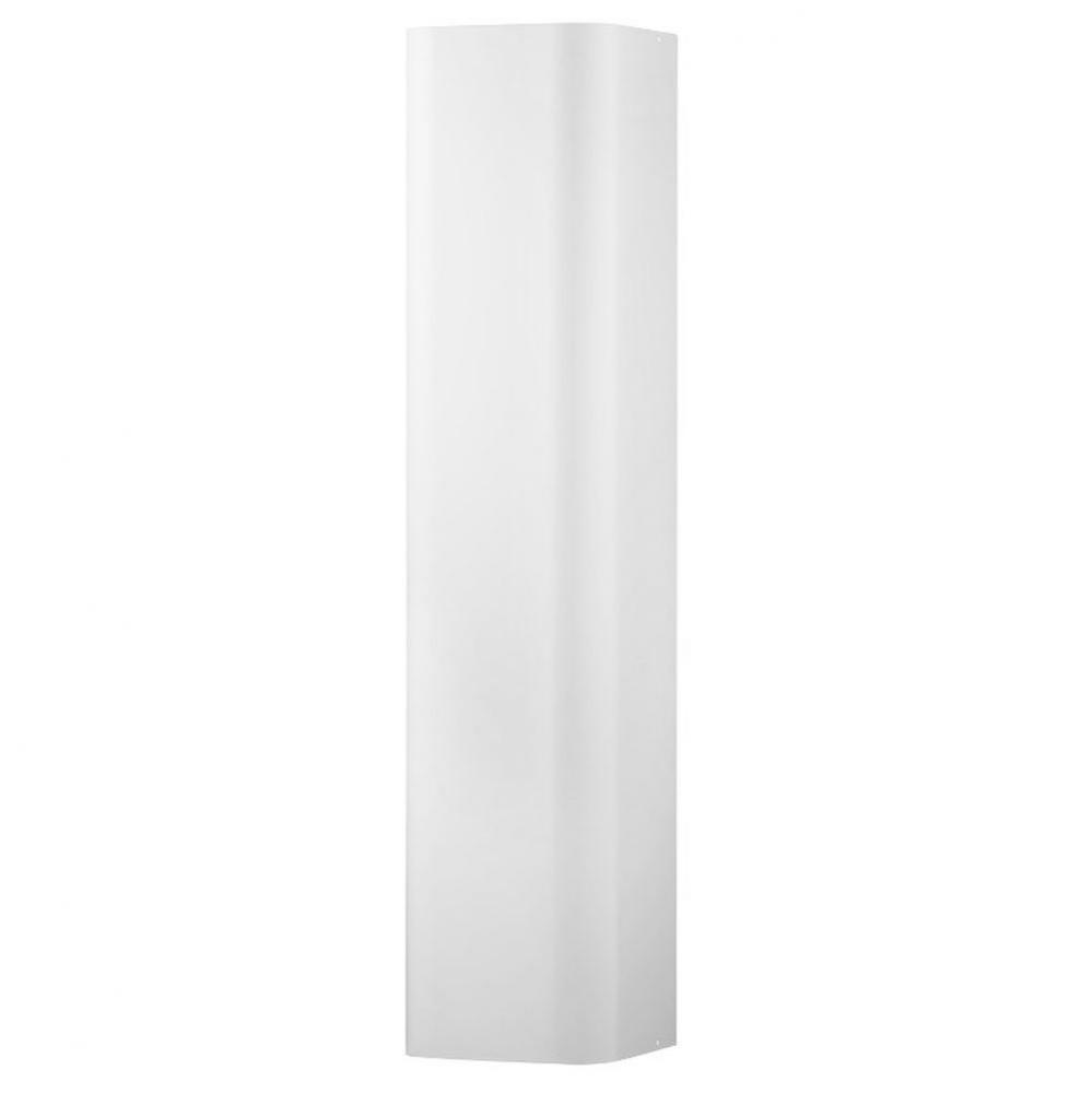 Ducted Flue Extension for 9'' to 10'' ceilings — White