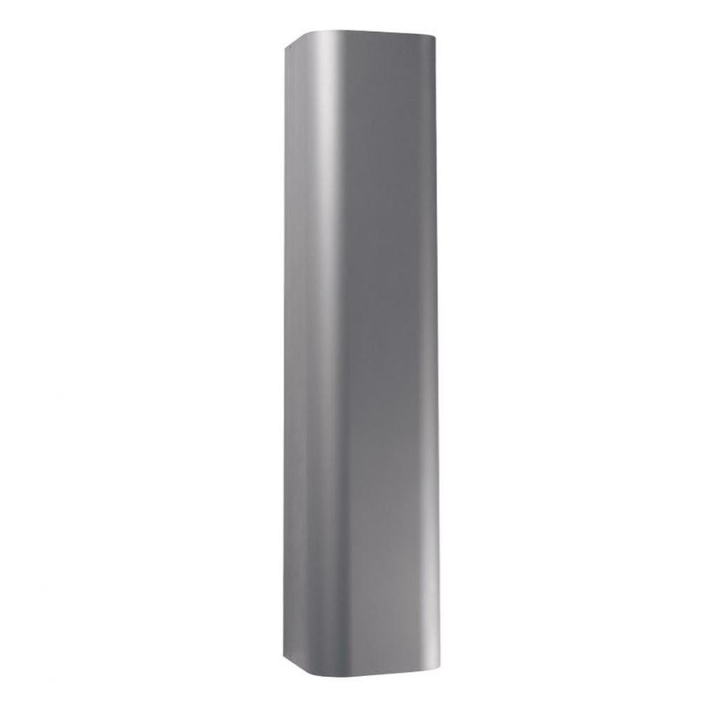 Ducted Flue Extension for 9'' to 10'' ceilings — Stainless Steel