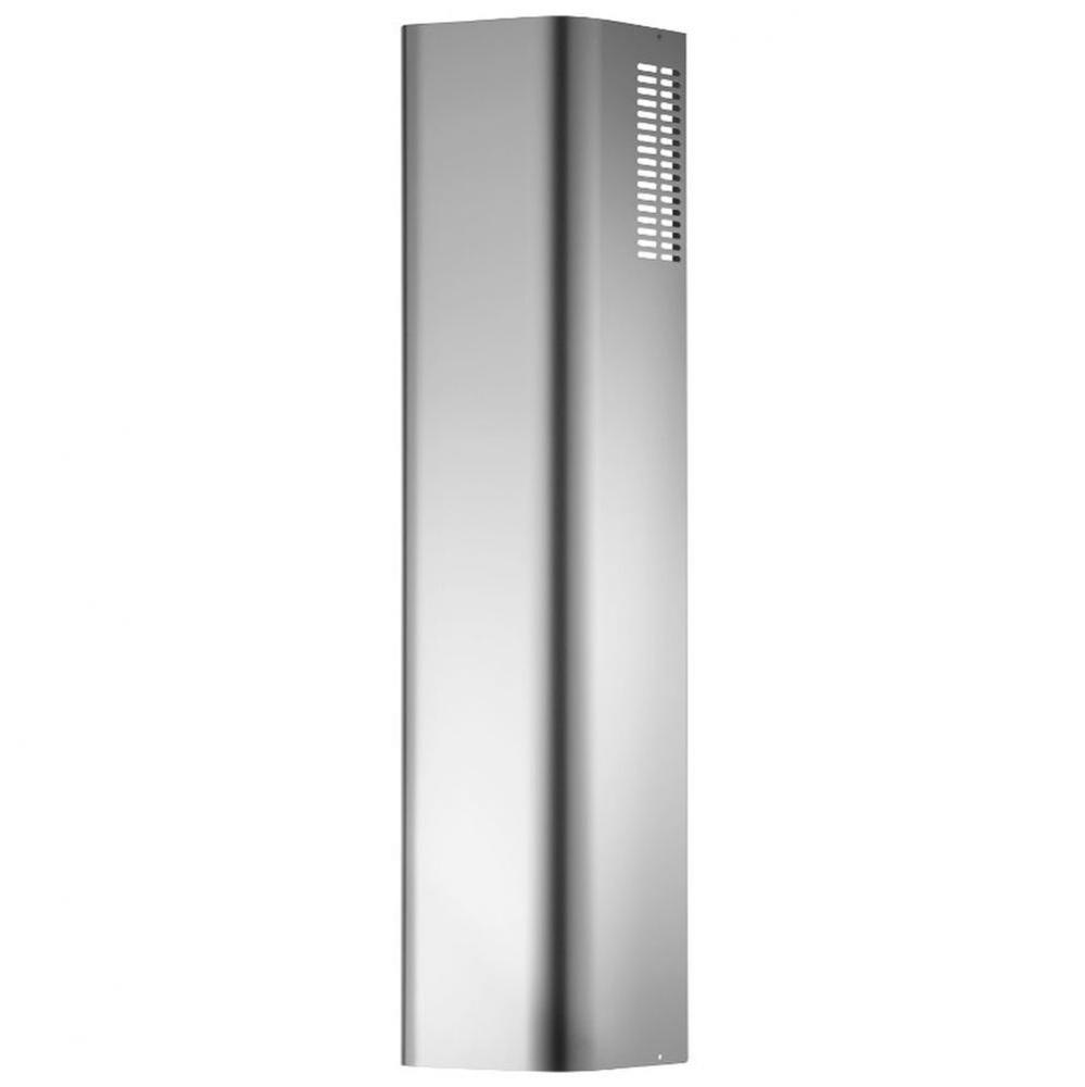 Non-ducted Flue Extension for 9'' to 10'' ceilings — Stainless Steel