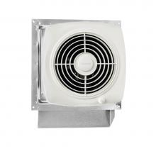 Broan Nutone 509S - Broan 509S 200 CFM Through-Wall Ventilation Fan for Garage, Kitchen, Laundry and Rec Rooms, 8.5 So