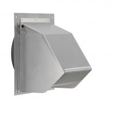 Broan Nutone 641FA - Broan-NuTone® Aluminum Fresh Air Inlet Wall Cap for 6'' Round Duct with Bird Screen