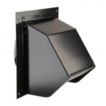 Broan Nutone 843BL - Broan-NuTone® Steel Wall Cap for 6'' Round Duct with Backdraft Damper and Bird Scre
