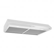 Broan Nutone BKSH130WW - Sahale 30-Inch Convertible Under-Cabinet Range Hood, 300 Max Blower CFM, White