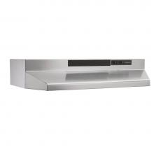 Broan Nutone F403004 - 30-Inch Convertible Under-Cabinet Range Hood, 230 Max Blower CFM, Stainless Steel