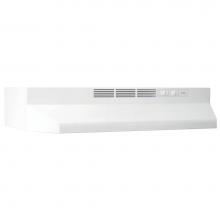 Broan Nutone 412101 - 21'' Ductless Under-Cabinet Range Hood with Light in White