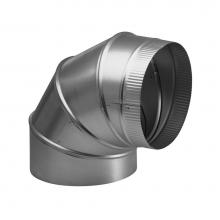 Broan Nutone 415 - 7'' Round Elbow Duct for Range Hoods and Bath Ventilation Fans