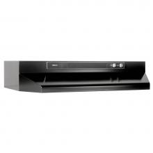 Broan Nutone 462423 - 24'' 220 cfm Black Under-Cabinet Range Hood