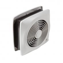 Broan Nutone 510 - Broan 10'' 380 cfm Room To Room Ventilation Fan with White Square Plastic Grille, 6.5 So