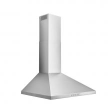 Broan Nutone BWP2366SS - Broan 36'' Convertible Wall-Mount Pyramidal Chimney Range Hood, 630 MAX cfm, Stainless S