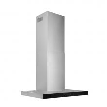 Broan Nutone BWT2304SSB - Broan 30'' Convertible Wall-Mount T-Style Chimney Range Hood, 450 MAX cfm, Stainless Ste