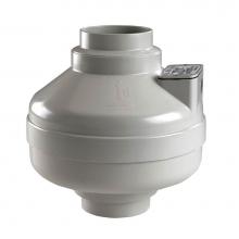 Broan Nutone ILRF - NuTone Remote In-Line 140 cfm Ventilation Fan for Radon Mitigation and 4 or 5'' duct