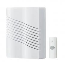 Broan Nutone LA226WH - Wireless Door Chime Kit, 6'' w x 7-5/8'' h x 2-1/4'' d