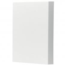 Broan Nutone LA39WH - Decorative Wired Door Chime, 7-1/2'' w x 10-1/2'' h x 2-1/8'' d, in