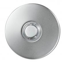 Broan Nutone PB41LSN - Lighted Round Stucco Pushbutton, 2-1/2'' round in Satin Nickel