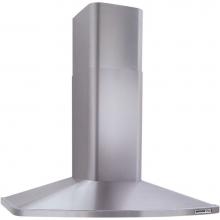 Broan Nutone RM523004 - 30-Inch Stainless Steel Chimney Hood, 370 CFM Internal Blower