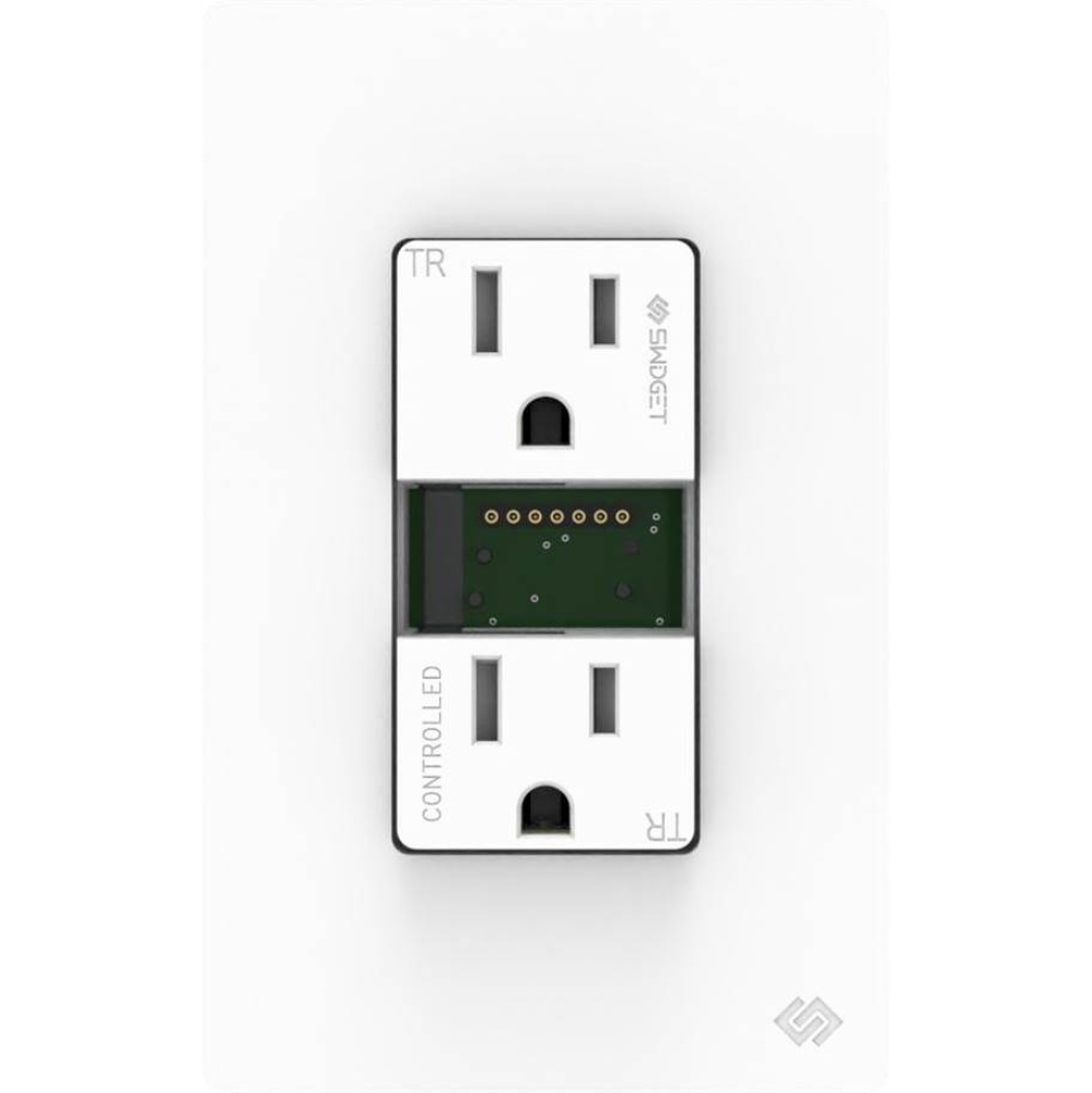 Swidget Wi-Fi Controllable 15A Electrical Outlet, App-Enabled Smart Outlet, R1015SWA