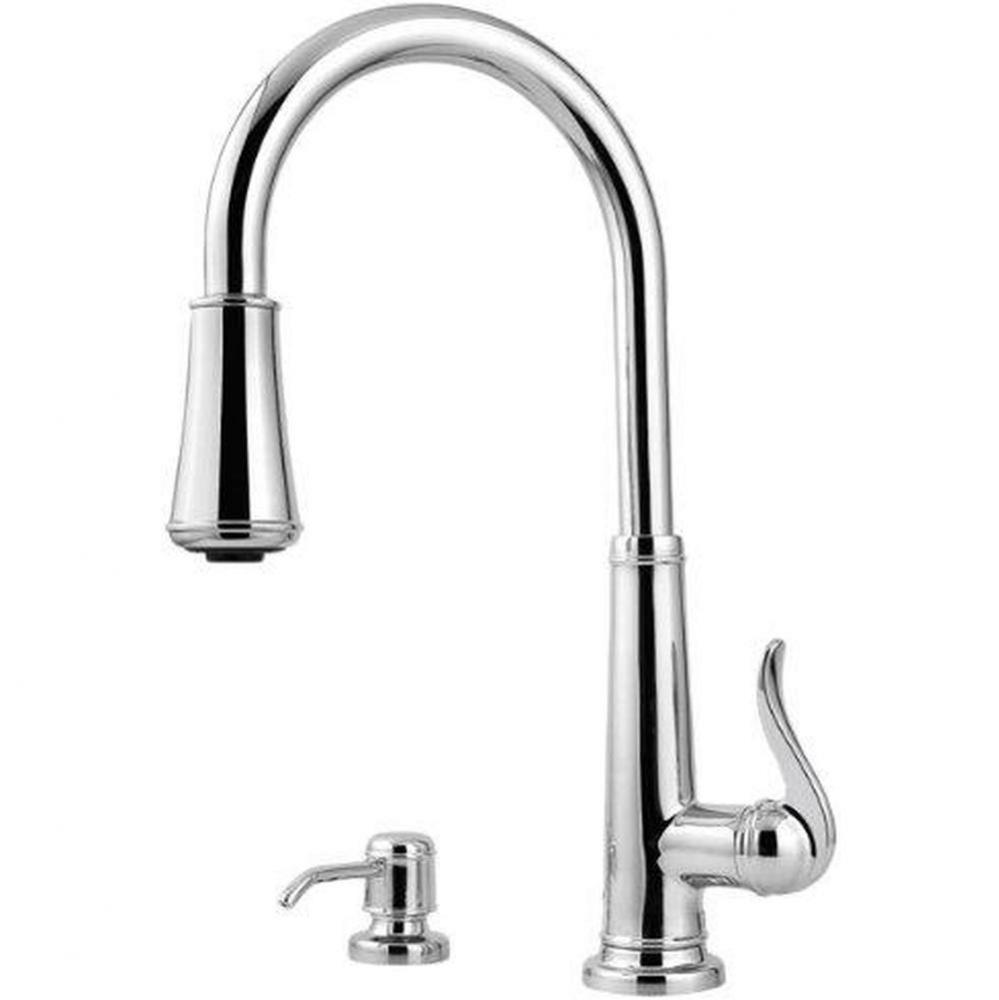 GT529-YPC - Chrome - Pull-Down Faucet