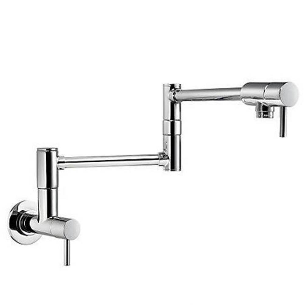 Lita 2-Handle 1-Hole Potfiller Kitchen Faucet in Polished Chrome