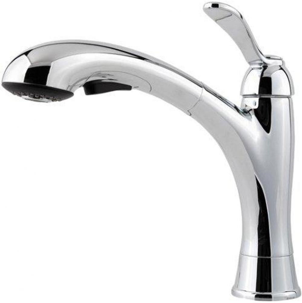 GT534-CMC - Chrome - Single Handle Pull-Out Kitchen Faucet