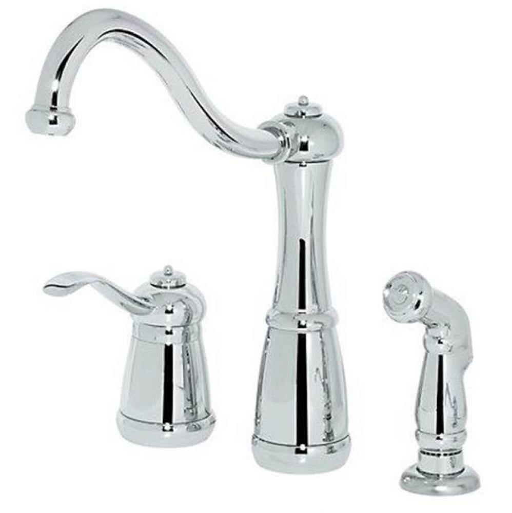 LG26-3NCC - Chrome - Single Handle Kitchen Faucet